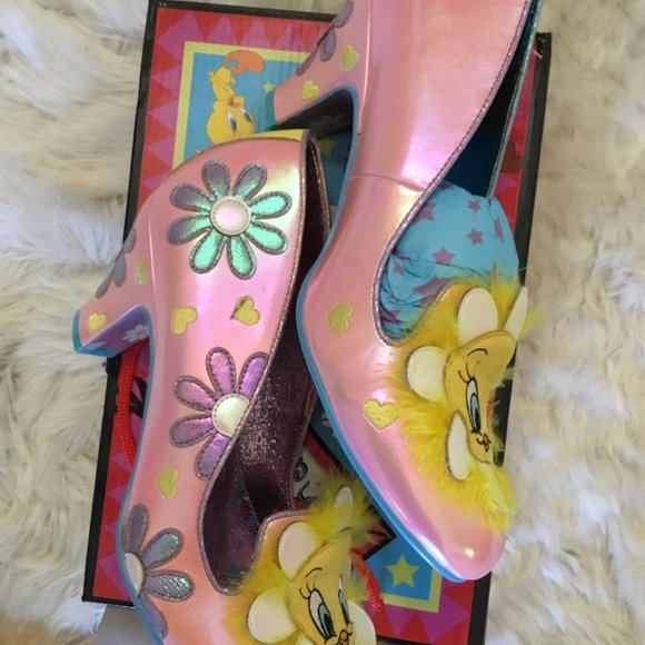 Irregular Choice Looney tunes Tweety Shoes size 44 EU  New (12 W 10 M US) - Picture 2 of 4